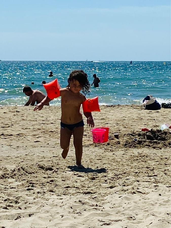 Appt Avec Parking, Clim, Wifi A 50 M De La Plage Palavas-les-Flots Exteriör bild